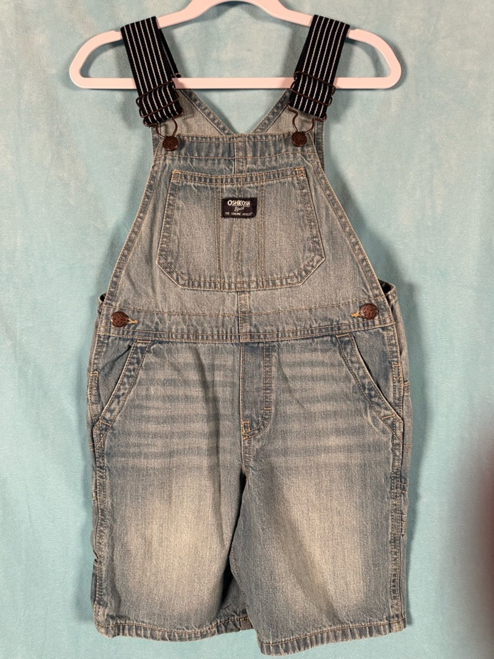 OshKosh B'gosh Light Blue Denim Toddler Overalls